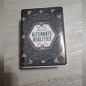 Gray Ceramic Book Flower Pot - Alternate Realities